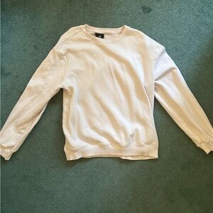 Plain White Crew Neck H&M